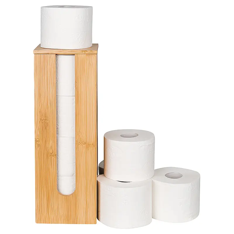Produktfoto Freisteller Onlineshop  Holz WC-Rollen Box