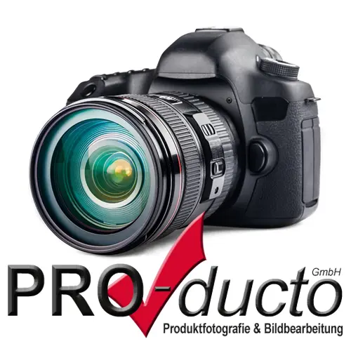 Produktfotografie Logo mit Kamera